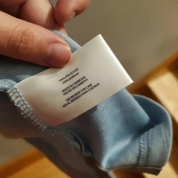 Eddie bauer medium blue golf polo NWT - Picture 4 of 4